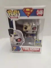 Funko Pop! DC Heroes Cyborg Superman 2020 Summer Convention 346