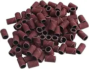 CTIRCHIU 200Pcs Sanding Bands for Nail Drill Grit Polishing Tool for Manicure Essential Supplies for Natural Artificial Nails Compatible with Nail Drills
