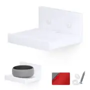 5” Small Floating Shelf, Adhesive & Screw in, for Bluetooth Speakers, Cameras...