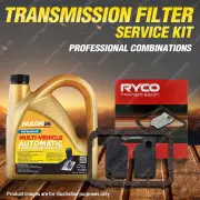Ryco Transmission Filter + Full SYN Oil Kit for Mitsubishi Pajero NM V6 3.5