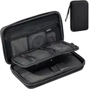 ProCase Hard Travel Tech Organizer Case Bag for Electronics Accessories Charger Cord Portable External Hard Drive USB Cables Power Bank SD Memory Cards Earphone Flash Drive