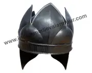 Medieval Armor Knight King Helmet, Steel Larp Armor, Steel Helmet, Medieval Helm