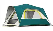Tent Waterproof Camping Tent Double Layers Outdoor Fishing Tourist Tent 3-4/4-5 Person Beach Tent Anti-UV Sun Shade Tent Outdoor