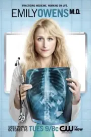 EMILY OWENS, M.D. Mamie Gummer Poster CW Rare Justin Hartley MICHAEL RADY Streep