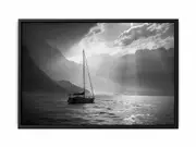 Sailing Boat Framed Print Fine Art Poster Print