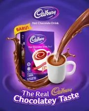 Cadbury Malaysia 3in1 Hot Chocolate Drink (15sx30g)