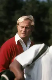Jack Nicklaus during Saturday play at Augusta National. Augu - 1972 Old Photo