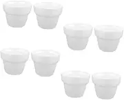 Veemoon 8pcs Floral Foam Blocks DIY Planter Inserts for Creative Flower Arrangements for Crafting and Painting Provides Firm Support for Artificial Flowers