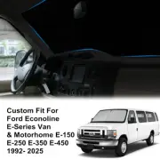 For 1992-2025 Ford Econoline E-Series Van Windshield Sun Shade UVs Block Cover (for: Ford)