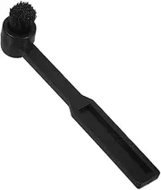 Turntable Cleaning Brush Matte Towel Rack Portable Screws Oval Towel Rack Knurled Knob Wearable Notepad Dust Removal Brush Cleaning Brush Homemade Jars Door Fix Black Nylon