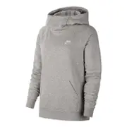 Nike Womens Sportswear Essentials Funnel Neck Fleece Hoodie - Grey