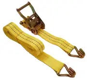 100PK 1.5" x 15' 4400 lb Ratchet Straps J Hook Heavy Duty Tie Downs