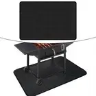 Fireproof Grill Pad Reusable Waterproof Oilproof Easy to Clean Fire Pit Mat