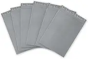 Somwell - 10 Grey Mailing Bags - 22 x 30, Self Seal, Waterproof, Opaque, Tear Proof, Flexible Parcel Delivery Bags, Lightweight Postal Mailing Bags, Multipack Mailing Envelope Bags (10)