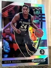 Devin Vassell 2020-21 Panini Prizm Draft Picks Rookie Silver Prizm #11...