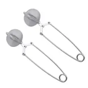2 Pcs Handheld Sugar Sifter Powder Flour Sieve Baker Dusting Wand Sticks