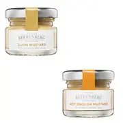 Beerenberg Hot English Mustard, Dijon Mustard x 120 portions