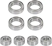 16Pcs Ball Bearing Set for SG1603 SG1604 SG 1603 UDIRC UD1601 UD1602 UD1603 UD1604 1/16 RC Car Spare Parts Accessories ( Color : )