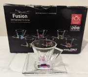 RCR Fusion Crystal Expresso 6 PC Set