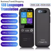 138 Language Smart Audio Translator 14 Offline Voice Language Translation Device