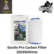 Gardis Pro Carbon Filter 150X600mm | 6inch | Hydroponics Guru