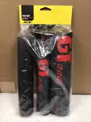 GT DYNO Retro 3 Piece BMX Bicycle Padset Black Grey Red GP1401U1511