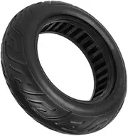 VENEKA 10X2.70-6.5 Road Solid Tire Electric Scooter Hollow Explosion-Proof Air-Free Tire Easy to Use