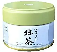 日本製 丸久小山園 低咖啡因抹茶粉 20g 罐裝 抹茶粉 京都府 宇治市 茶道 日式點心 和菓子【小福部屋】