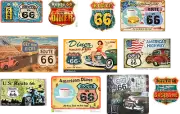 ho scale route 66 decals