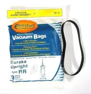 Eureka RR Micro Filtered Vacuum Bags (9 PK & 1 R BELT)