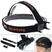 Headlight Strap with Head Fastening Strap, Headlight Bracket for 22mm-26mm Torch