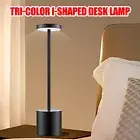 Dimmable LED Desk Light Touch Sensor Table Bedside Reading Lamp USB Rechargeable