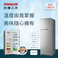 在飛比找momo購物網優惠-【SANLUX台灣三洋】250L雙門變頻電冰箱(SR-C25