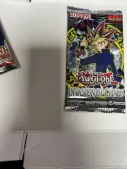 INVASION OF CHAOS English (IOC) Year 2014 Unsearched Sealed Booster Pack YUGIOH