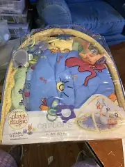 Vintage Rare New Carter's John Lennon Baby Activity Play Mat Animals Toy