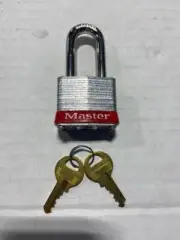 Master Lock Commercial Master padlock pack Of 6 With Keys