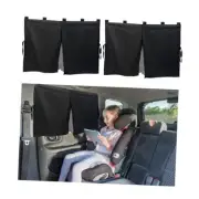 2 Pack Car Window Shade, Strong Magnetic Double Layer Car Side Black-2Pack