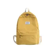 Simple Casual Schoolbag Backpack Laptop Bag Large Capacity Travel Bagpacks for Students Mens Womens