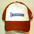 Michelin Man Rubber Tire Car Trucker Rust White USA Baseball Cap Hat New OSFM
