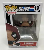 Funko Pop! RETRO TOYS G I JOE ZARTAN #12 W/protector