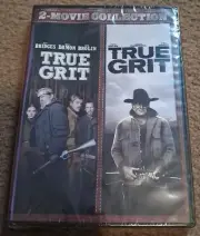 True Grit (1969) + 2010 Remake (2-Disc DVD Double Feature Set) New & Sealed