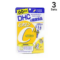 在飛比找DOKODEMO日本網路購物商城優惠-[DOKODEMO] 【3入組】DHC 維他命C膠囊 60天