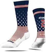 Strideline Houston Astros Alex Bregman Premium Full Sub Americana 2024 Socks