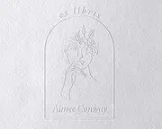 Minimalist Book Embosser | From The Library of Book Stamp | Custom Library Stamp | Personalised Gift
