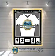 Custom Designed - Deluxe Jersey / Shirt Portrait Frame!