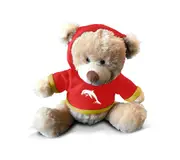 Dolphins NRL TEAM Plush Teddy Bear with Hoodie