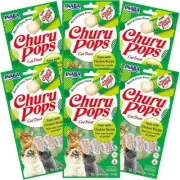 INABA Cat Churu Pops Tuna With Chicken 60G x 6 Packs Cat Treats