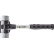 Halder 3703.050 Simplex Mallet with Grey Rubber Inserts, Non-Marring /Heavy Duty