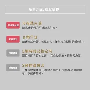 象印6人份黑金剛微電腦電子鍋NS-WAF10