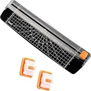 Small Paper Cutter Slicer Portable Paper Trimmer for Craft Paper, Label, Photo, Cardstock Papper Cutter Scrapbooking Paper Slicer (Color : Black)